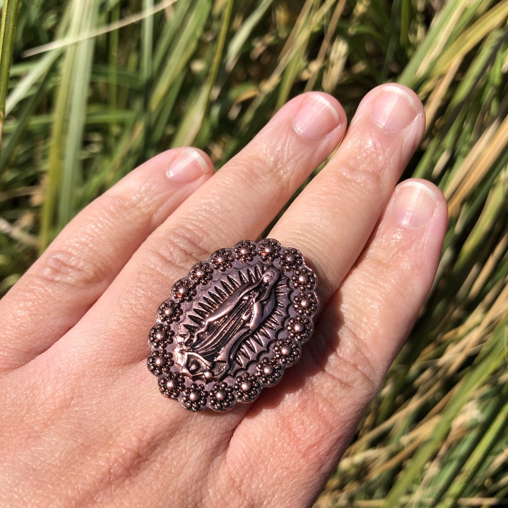 OUR LADY GUADALUPE Adjustable RING